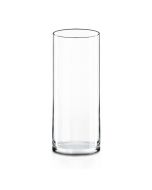 Set of 6 6" x 24" Cylinder Glass Vase Mega Vases Clear 