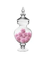 glass apothecary candy buffet jar canister valentines