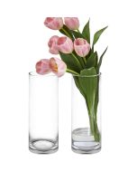14 inches glass cylinder vase