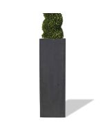 tall square wood planters