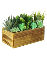 wood planter rectangular box