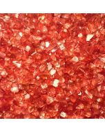 40 lbs Red Colored 0.25" Crushed Glass Vase Fillers