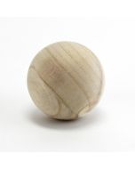 unfinished wood balls-4-inches