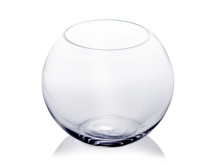 10 x 4,5,6,7,8 Inch Glass Fish Bowl Bubble Ball Wedding Centrepiece Decor Vase 