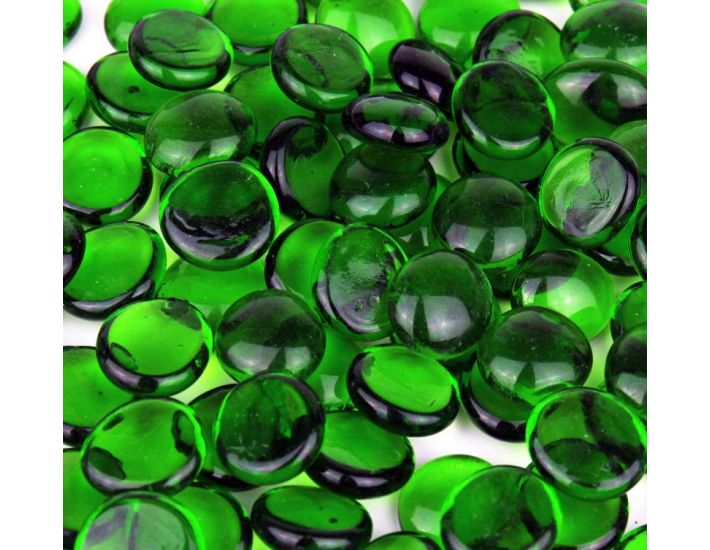HappyFiller 1.2 LB Decorative Flat Marbles Glass Gems Green Star Mixed for  Vases Bowl Fillers,Crafts,Home Decor,Candle Holder Beach Style,Aquarium