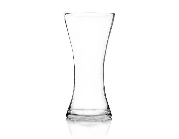 Sagaform 8711645 Silhouette Vase Short Clear 