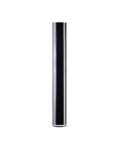 Tall Glass Cylinder Vase. D-4", H-28",  Black Centerpiece, Pack of 4 Pcs