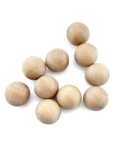 1.25-inch wood balls for crafts