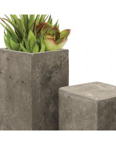 concrete cement pot planters