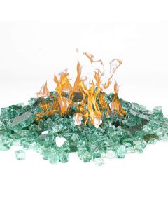Light-green-fireglass-for-fire-pit-fireplace