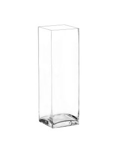 glass square vase