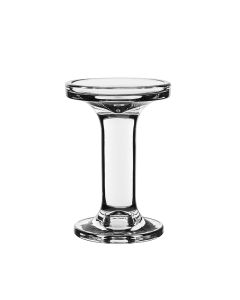 glass pillar candle holder