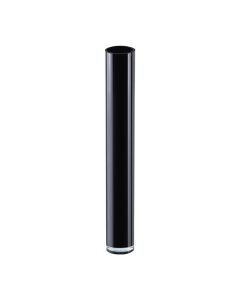 Large Black Glass Cylinder Vase H-40" D-6" Wedding Centerpieces (Multiple Packing)
