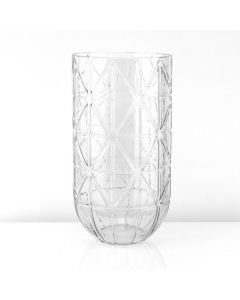 geometric glass vases