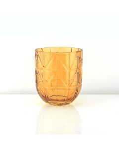 geometric glass vases