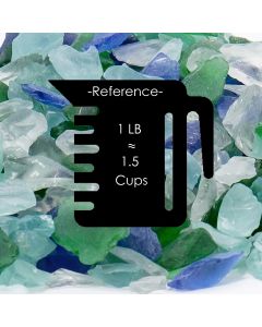 sea glass vase fillers