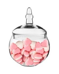 glass apothecary candy buffet jars valentines