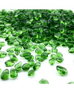 green glass gravel gemstones aquarium glass vase filler succulent bottom landscaping