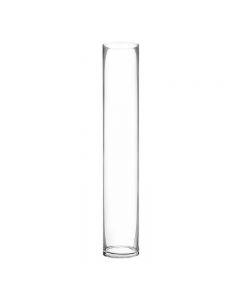 Glass Cylinder Vase. H-28 D-5