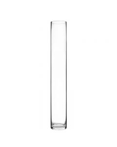 Glass Cylinder Vase 40 inches tall