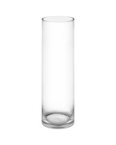 glass cylinder vase 17 inches by 5 inches