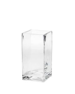 glass-square-block-vase-8-inches