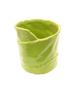 Green Cylinder Vases