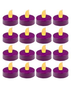 LED Tealight Candles-Fuchsia