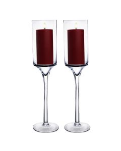 pedestal Glass Stem Candle Holder wholesale