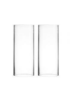 Glass Hurricanes Shades. D-6" Chimney Tubes (Multiple Sizes & Packing)