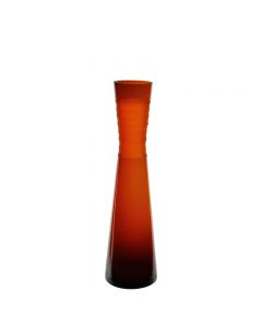 autumn orange vase