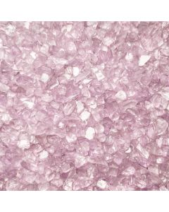 40 lbs Pink Colored 0.25" Crushed Glass Vase Fillers