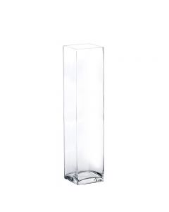 glass square vase 24 inches