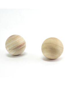 unfinished wood ball spheres