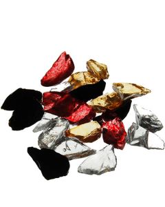 Vase Filler Glass Gravel Mix Colors (Pack of 24 bags)