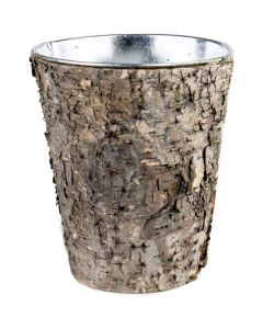 Cylinder Birch Vases H-7"