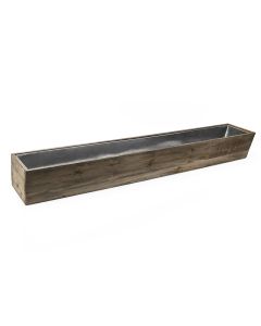 rectangle wood planter boxes