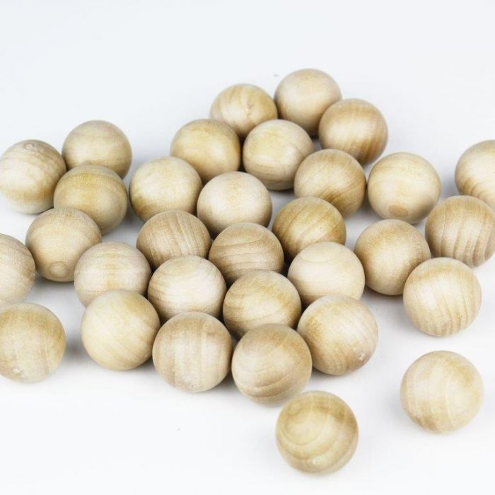 1-inch wood balls for crafts
