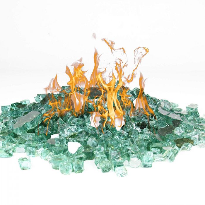 Fire Pit Glass Tempered Fire Glass 1/2