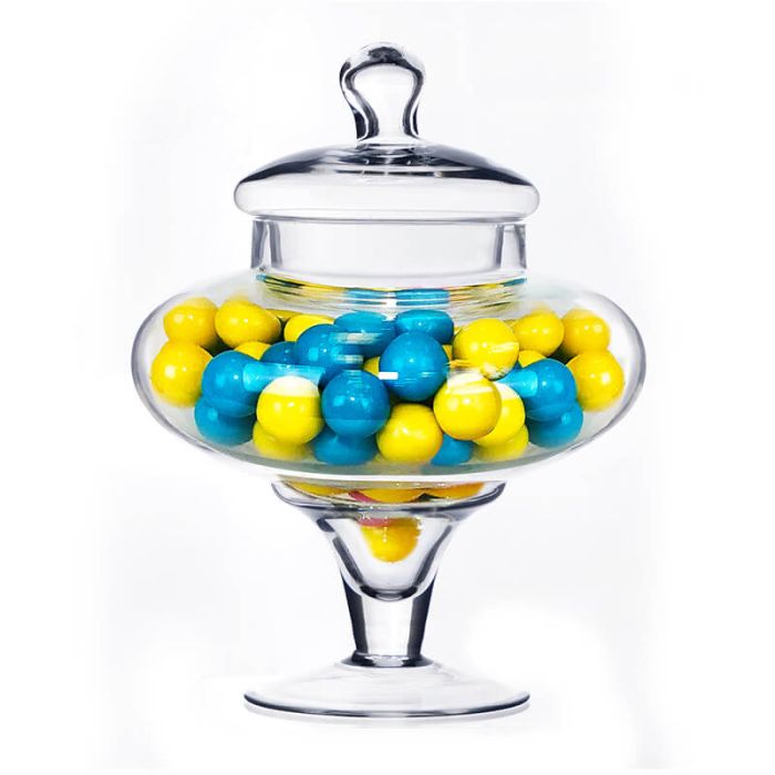 glass apothecary candy buffet jars