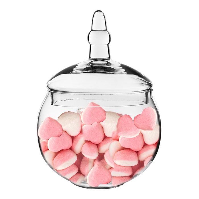 glass apothecary candy buffet jars valentines
