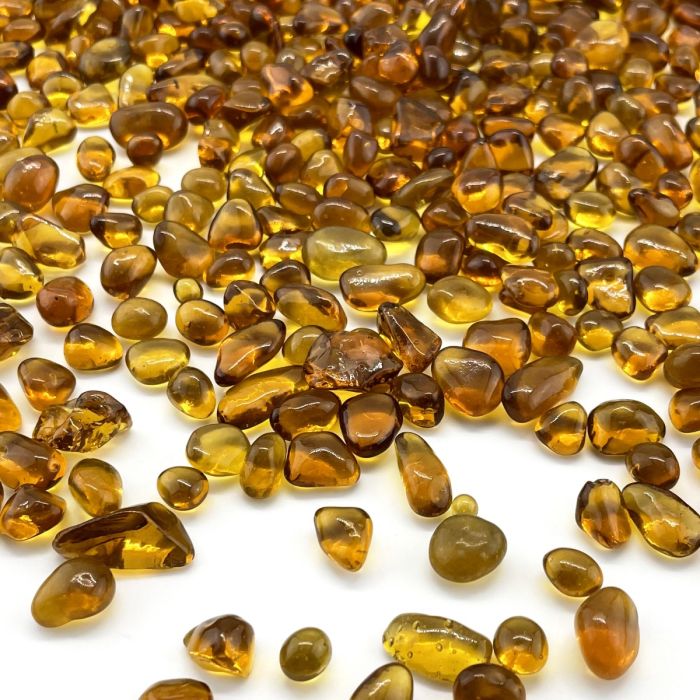 amber glass gravel gemstones aquarium glass
