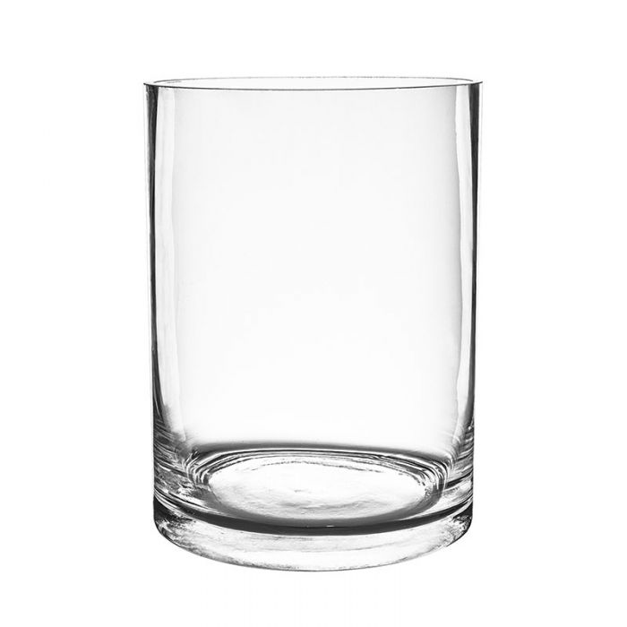 Glass Cylinder Vases. H-8 D-6
