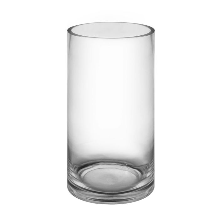 7 inches glass cylinder vase