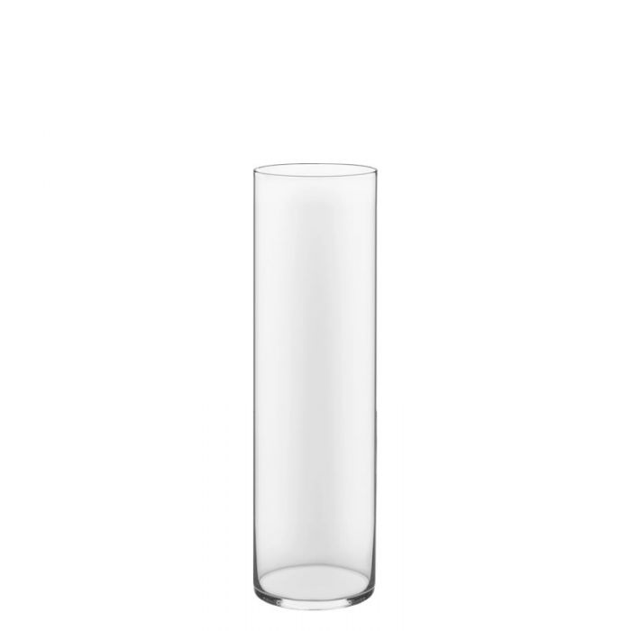 5-Inch by 10-Inch Floral Arrangement Decor Clear Cylinder Glass Vase 