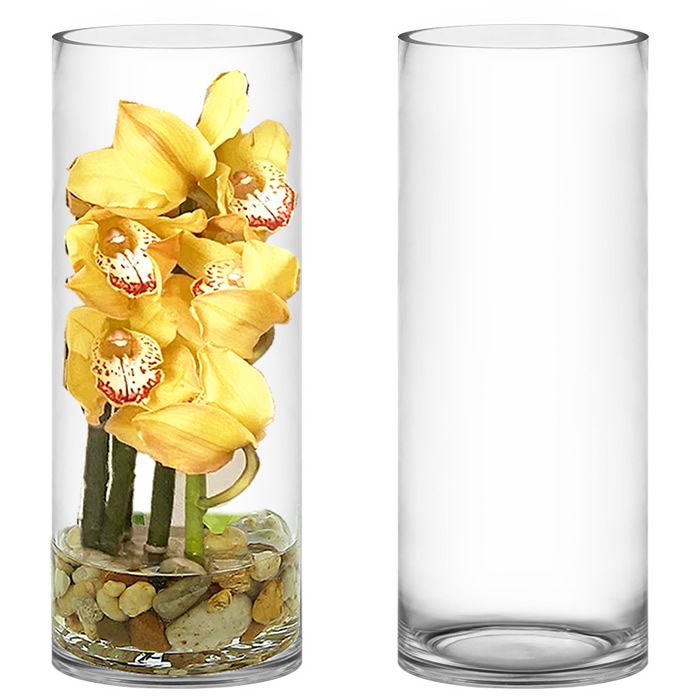glass cylinder vases 16