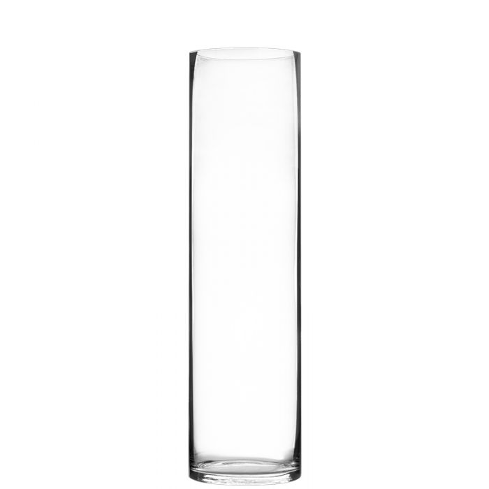 WGV Clear Cylinder Glass Vase 3 by 16-Inch