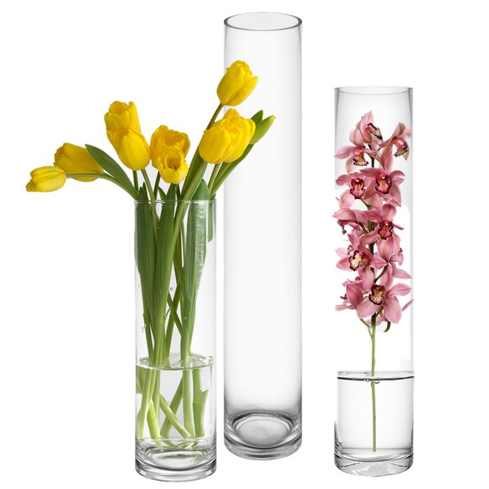 glass cylinder vases set of 3 16