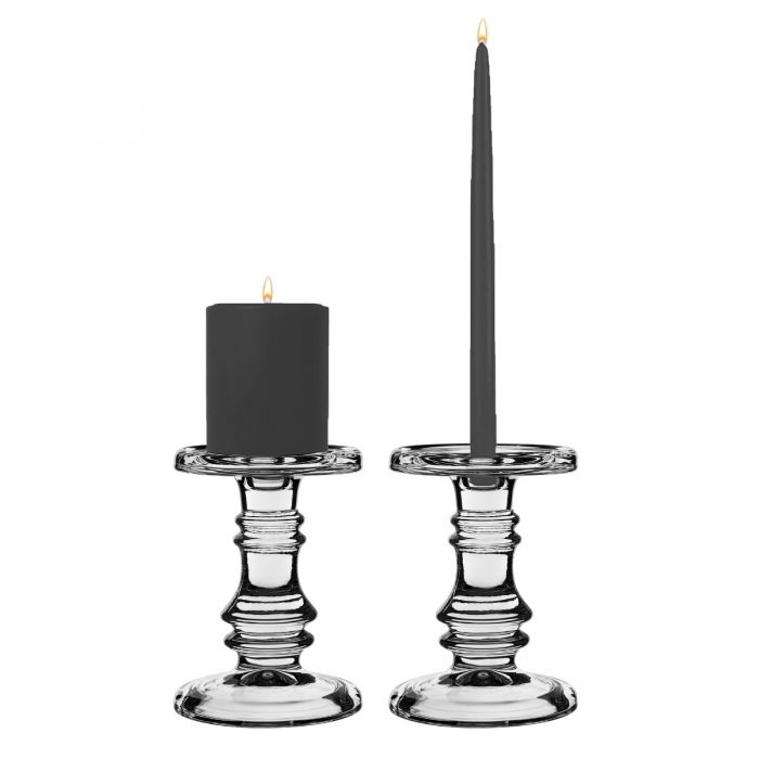 Black Column Candle Holder stick home table decor vintage gift quirky
