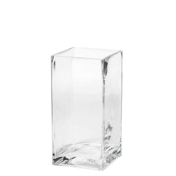 glass-square-block-vase-8-inches
